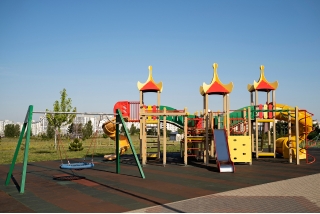 Harivishva Skyfinia Amenities - Children's Cycling Track